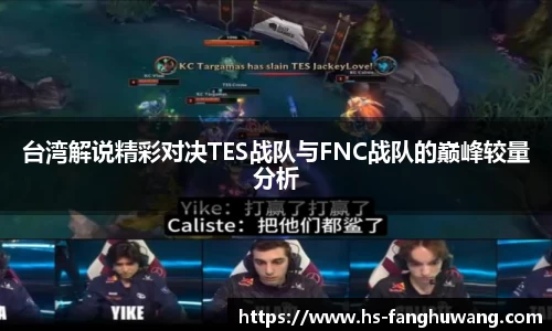 台湾解说精彩对决TES战队与FNC战队的巅峰较量分析